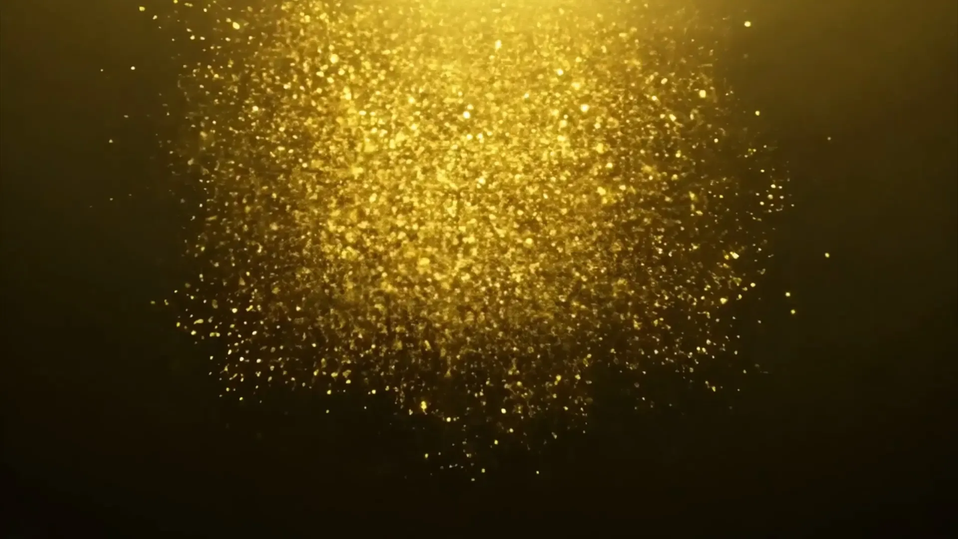 Golden Shower Overlay Luxurious Particle Rain